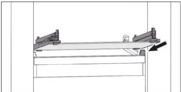 LIEBHERR IXRFW 5186 - Extragerea / introducerea plăcii de sticlă - 2