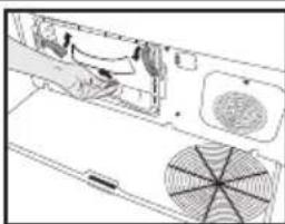 GRUNDIG GT75924D - Curățarea condensatorului - 2