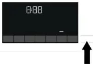 GRUNDIG GD7P510457W - Afişarea timpului - 5