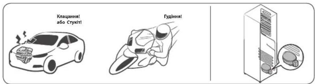 Клацання! або Стукіт! Гудіння!