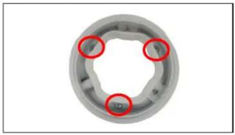 ACTi Z73 - Mount the Base on the Ceiling - 5