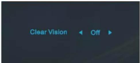 Clear Vision ← Off ►