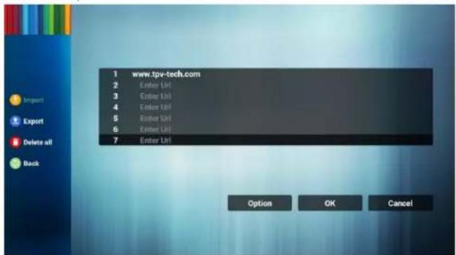 1 www.tpv-tech.com 2 Enter UIt 3 Enter UIt 4 Enter UIt 5 Enter UIt 6 Enter UIt 7 Enter UIt Option OK Cancel