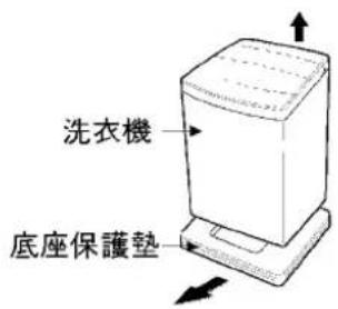 洗衣機 底座保護墊
