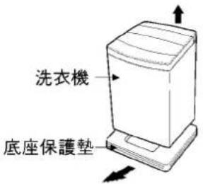 洗衣機 底座保護墊