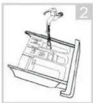 NODOR NorCare WD1480 I - Limpieza del dispensador de detergente - 2