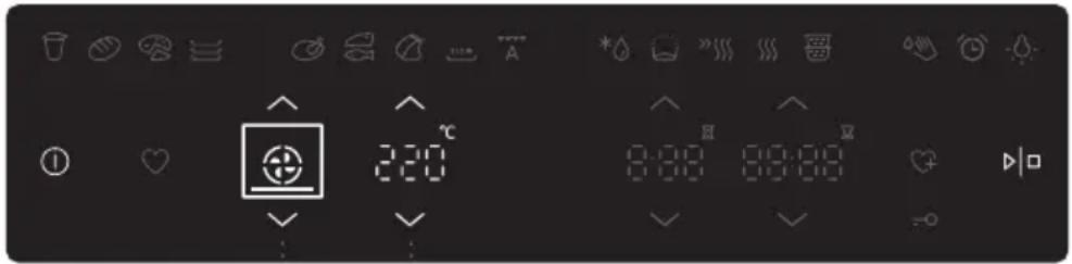 GORENJE BO758A31WG - A) GĂTIRE PRIN ALEGEREA MODULUI DE FUNCTIONARE (Mod profesional) - 1