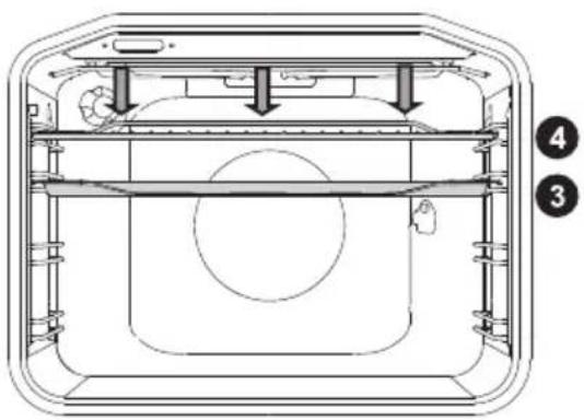 GORENJE BO725E10WG - GRĂTAR MARE, GRĂTAR - 1