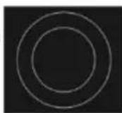 GORENJE GEC5A12SG - CONTROLUL ZONEI DE GĂTIT CU DOUĂ INELE - 2