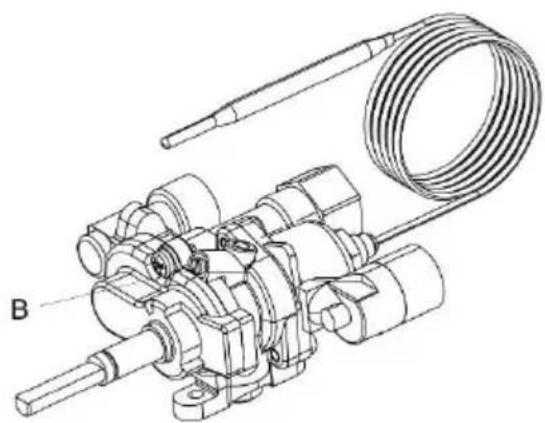 GORENJE GGI5C20WF - Robinet de gaz cu temperatură controlată - 1