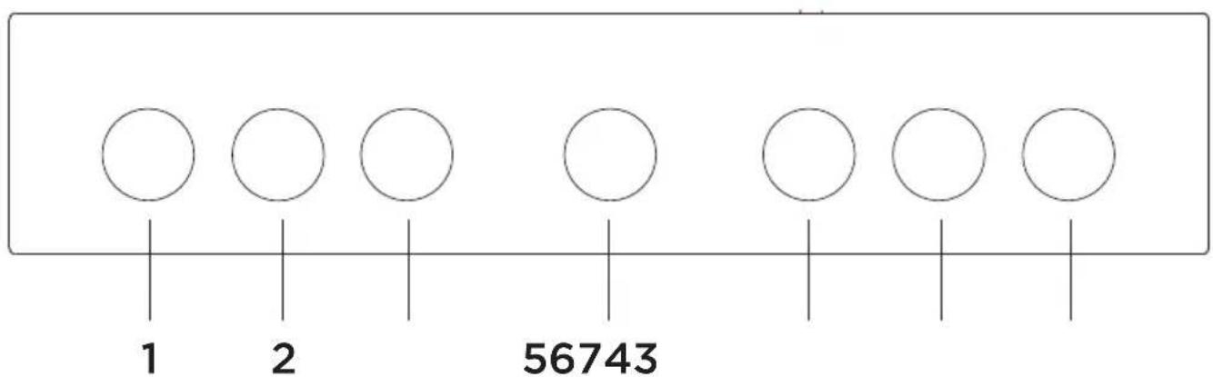 1 2 56743