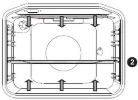 GORENJE KS6350XA - ELEMENTUL DE ÎNCĂLZIRE SUPERIOR ȘI INFERIOR - 2