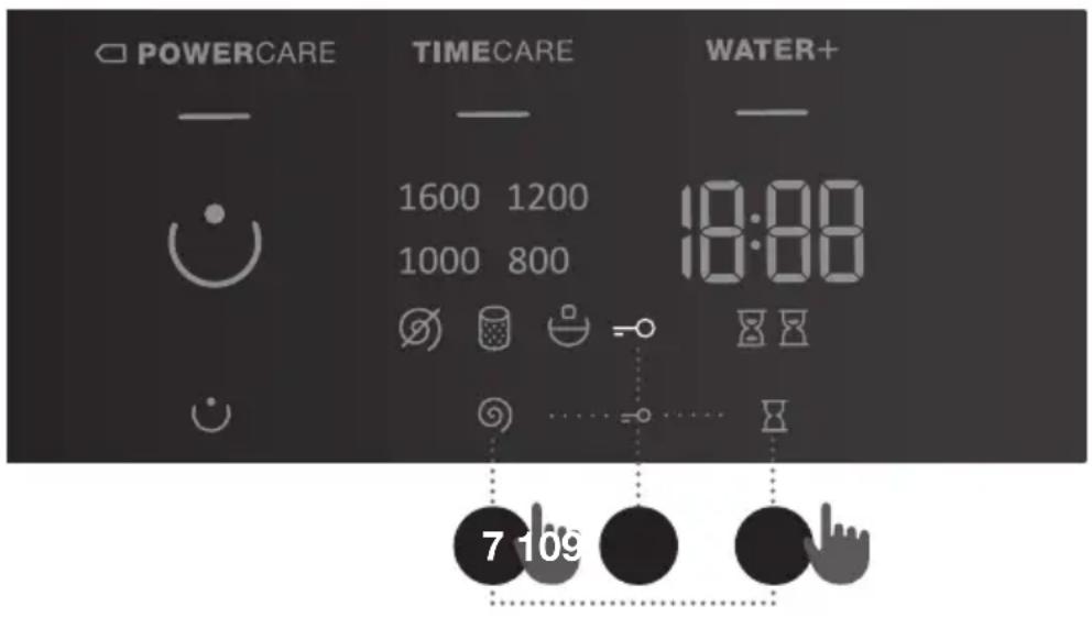 GORENJE WD9514AS - BLOCAREA DE SIGURANTĂ PENTRU COPII - 1