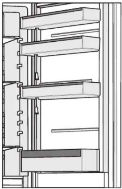 GORENJE RK6192EC4 - RAFTURI PENTRU UŞA - 2