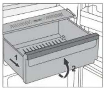 GORENJE NRC6193SXL5 - Ladă de fructe și legume cu control al umidității (CrispZone)\* - 1