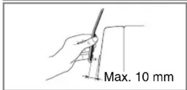 Max. 10 mm