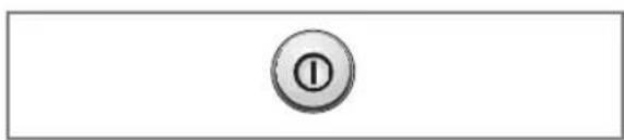Simple circular button with a number 1 inside, no text or symbols present