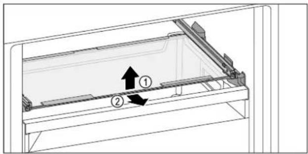 LIEBHERR IXRFW 5103 - Extragerea / introducerea plăcii de sticlă - 1