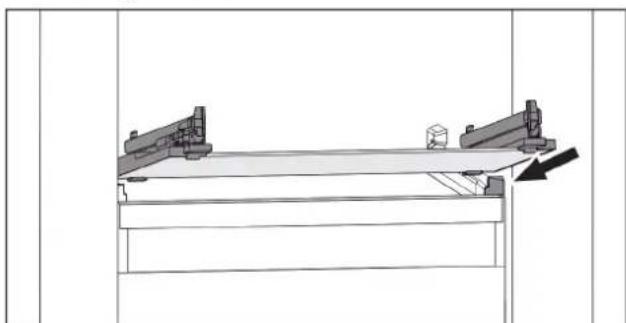 LIEBHERR IXRW 5183 - Introducerea plăcii de sticlă - 1