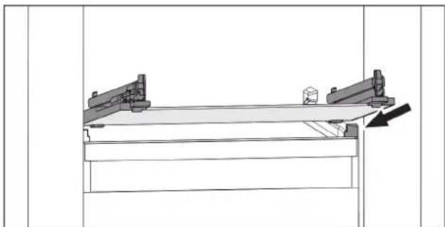 LIEBHERR IXRFW 5174 - Extragerea / introducerea plăcii de sticlă - 2