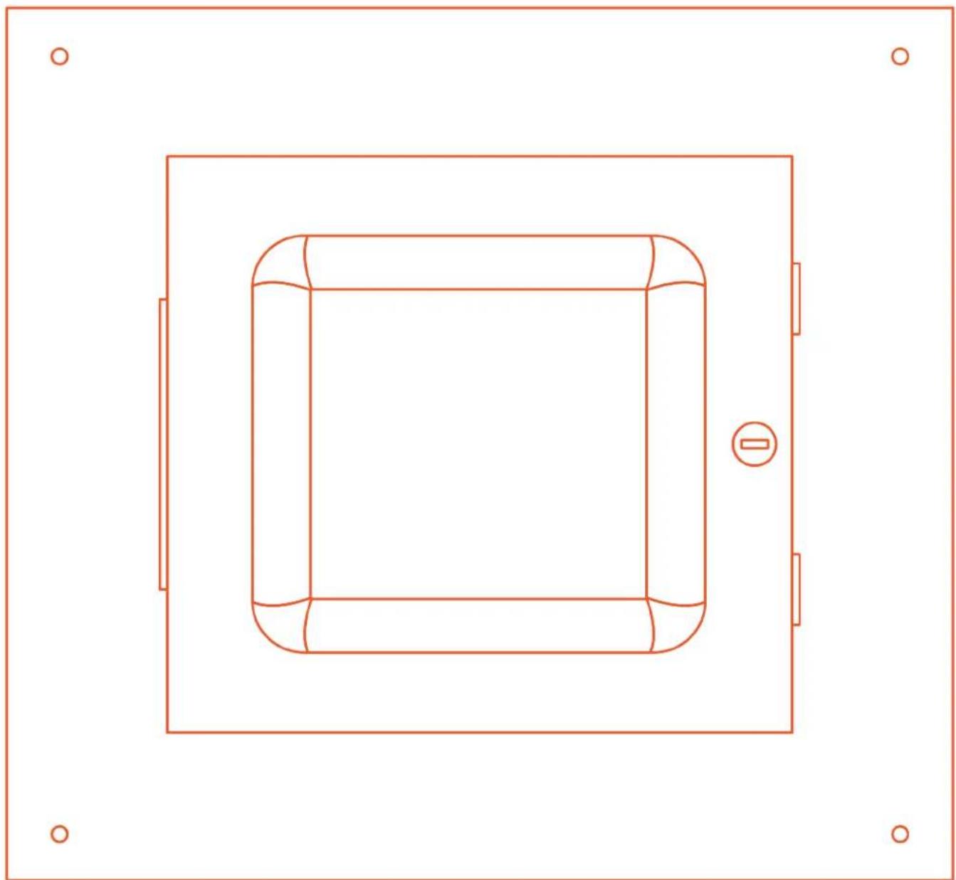 Ventev ID-HCEN-9136 - Hard Lid Ceiling Enclosure - 1