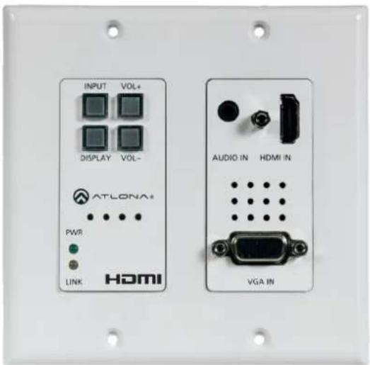 Atlona AT-HDVS-200-TX-WP-BLK - with Ethernet-Enabled HDBaseT Output - 1