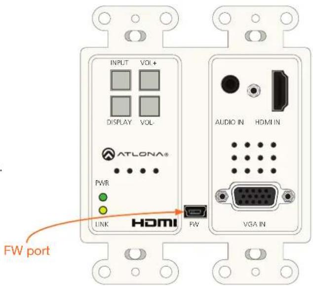 Atlona AT-HDVS-200-TX-WP-BLK - Using USB - 1