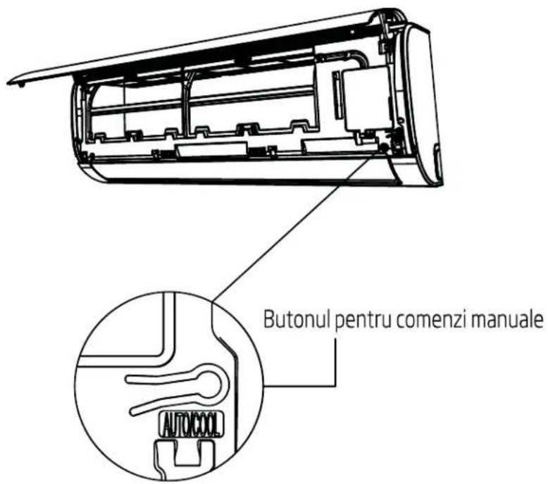 Butonul pentru comenzi manuale