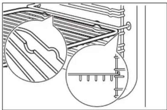 ELECTROLUX LKG604013X - Raft sârmă: - 2