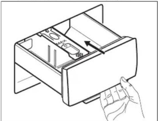 ELECTROLUX EW6SM327DE - Yuyucu vasitə bölücüsünün vəziyyətini dəyişdirmə - 4