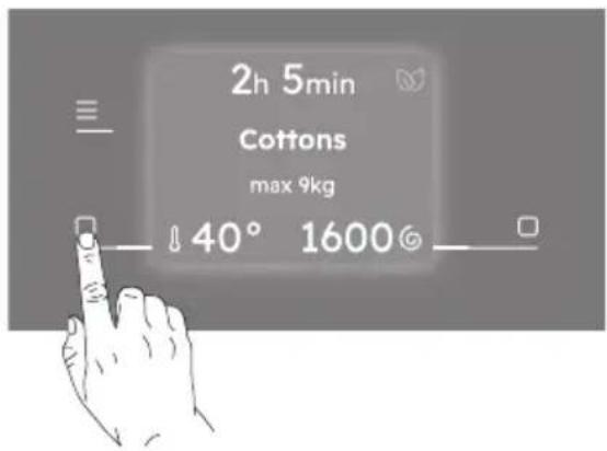 2h 5min Cottons max 9kg 40° 16006