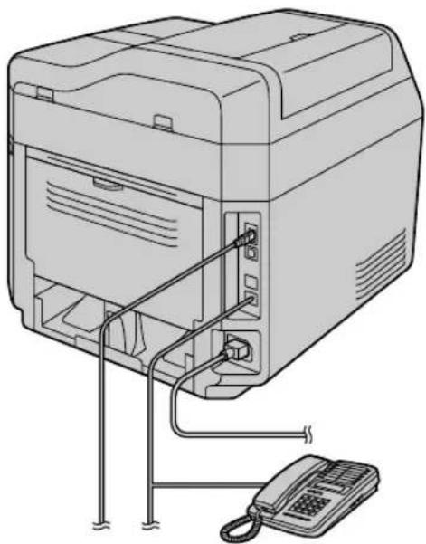 PANASONIC KX-MB2515 - Când nu se detectează un ton de apel de fax - 2