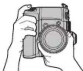PANASONIC Lumix DMW-BG1 - Rotiți comutatorul de PORNIT/OPRIT al funcționării de pe mânerul bateriei în poziția [ON]. - 2