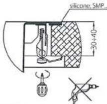 silicone: SMP 30±40