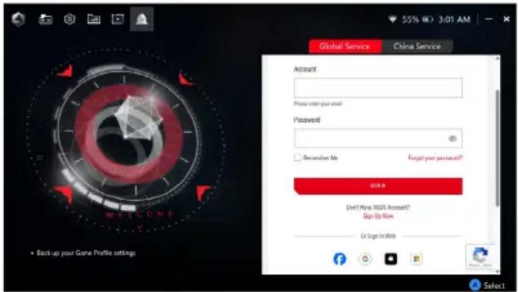 ASUS ROG Xbox Ally X - User Center (Centrul de Utilizatori) - 1
