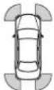 TOYOTA Land Cruiser 200 (2012) - Afișare detectare senzor, distanță față de obstacol - 3