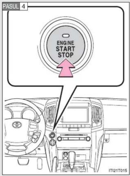 PASUL 4 ENGINE START STOP ITI21T015