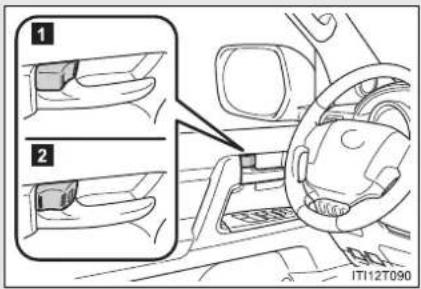 TOYOTA Land Cruiser 200 (2012) - 1-2. Deschiderea, închiderea și blocarea portierelor Portierele - 2
