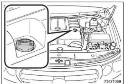 TOYOTA Land Cruiser 200 (2012) - ■Completarea cu ulei de motor - 1