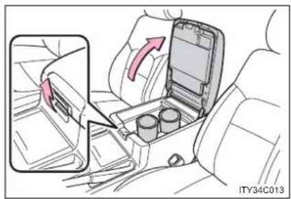 TOYOTA Land Cruiser 200 (2012) - Suporturi pentru pahare - 2