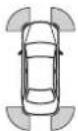 TOYOTA Land Cruiser 200 (2012) - Afișare detectare senzor, distanță față de obstacol - 9
