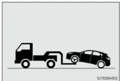 LEXUS NX 300h (2014) - Tractarea cu un camion de tractare, cu roțile ridicate de la sol - 1