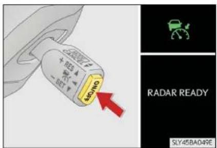 SAR + RES A - SET SAR/NO RADAR READY SLY45BA049E