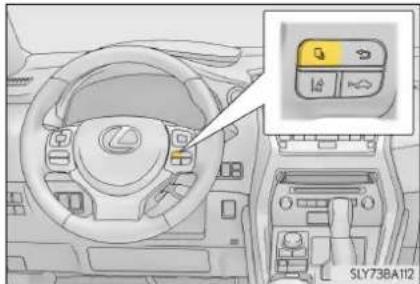 LEXUS NX 300h (2014) - Cum se initializează sistemul de avertizare presiune în anvelope - 1