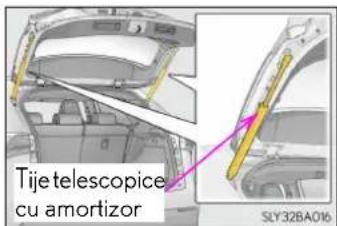 Tije telescopice cu amortizor SLY32BA016