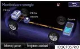 LEXUS NX 300h (2014) - Ecranul pentru monitorizarea energiei - 11