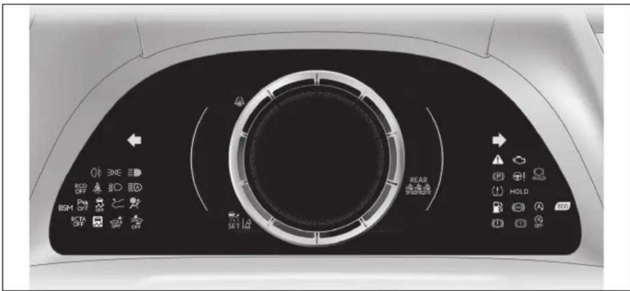 LEXUS ES 200 (2022) - 2.1.1Lămpiledeavertizareșiindicatoarele - 2