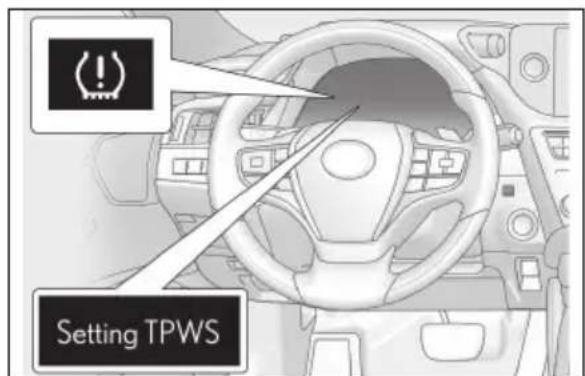 Setting TPWS