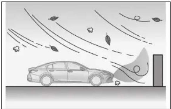 LEXUS ES 200 (2022) - Situatiîncares-arputeacasistemul săintervină,chiardacănuexistăriscul uneicoliziuni - 2