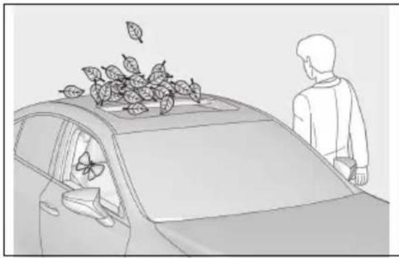 LEXUS ES 200 (2022) - Observațiiprivinddetectțiaasigurată desenzoruldemișcare - 2
